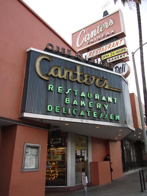 Canter's Deli, 419 North Fairfax Avenue, Los Angeles, California
