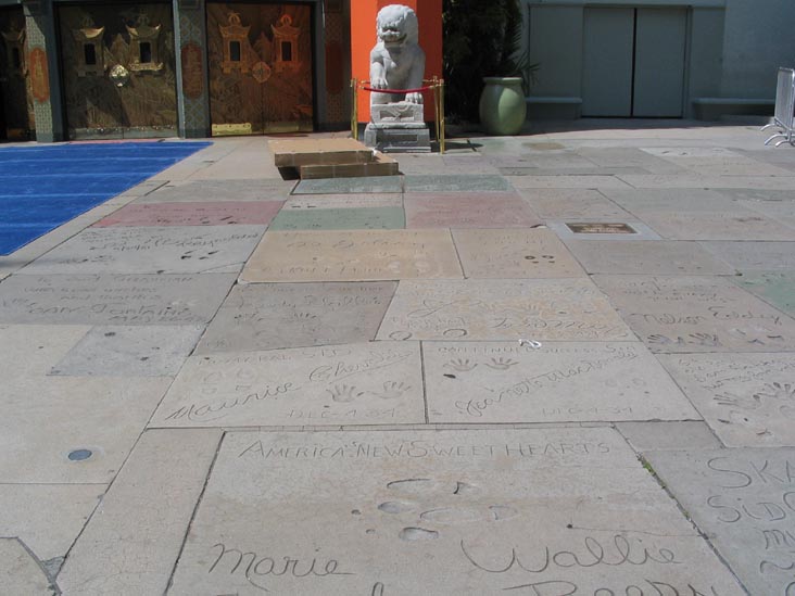 Footprints and Handprints, Grauman's Chinese Theatre, 6925 Hollywood Boulevard, Hollywood