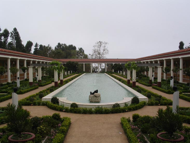 Outer Peristyle, Getty Villa, 17985 Pacific Coast Highway, Pacific Palisades, California