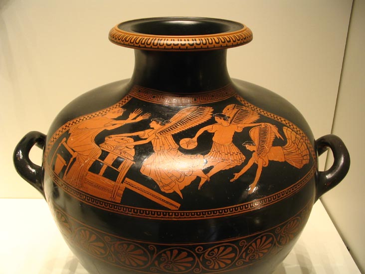 Water Jar with Phineus and the Harpies, Getty Villa, 17985 Pacific Coast Highway, Pacific Palisades, California