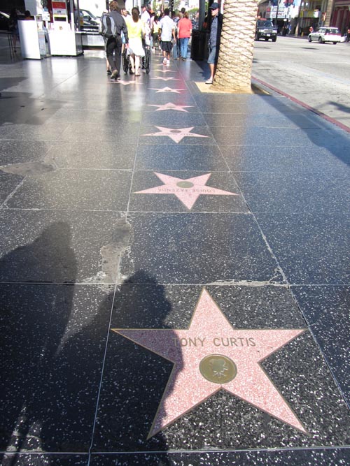 Hollywood Walk of Fame, Hollywood Boulevard, Los Angeles, California, May 20, 2012