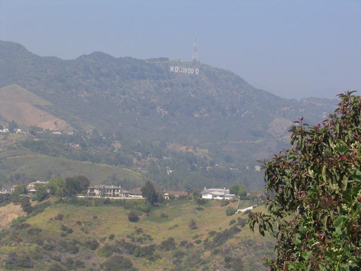 Mount Lee, Hollywood Sign From Hollywood Bowl Overlook, Los Angeles, California