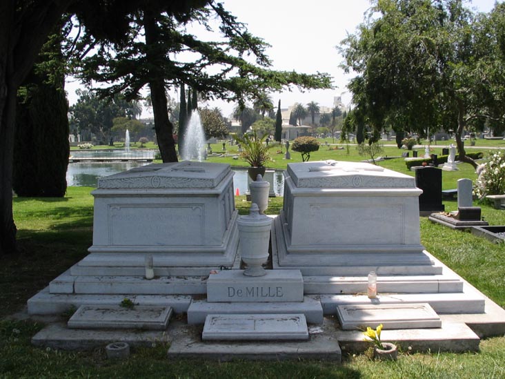 De Mille Family Plot, Hollywood Forever Cemetery, 6000 Santa Monica Boulevard, Hollywood, California