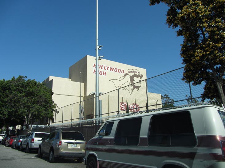 Hollywood High School, 1521 North Highland Avenue, Los Angeles, California
