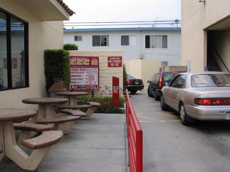 Drive-Through, In-N-Out Burger, 9245 West Venice Boulevard, West Los Angeles, Los Angeles, California