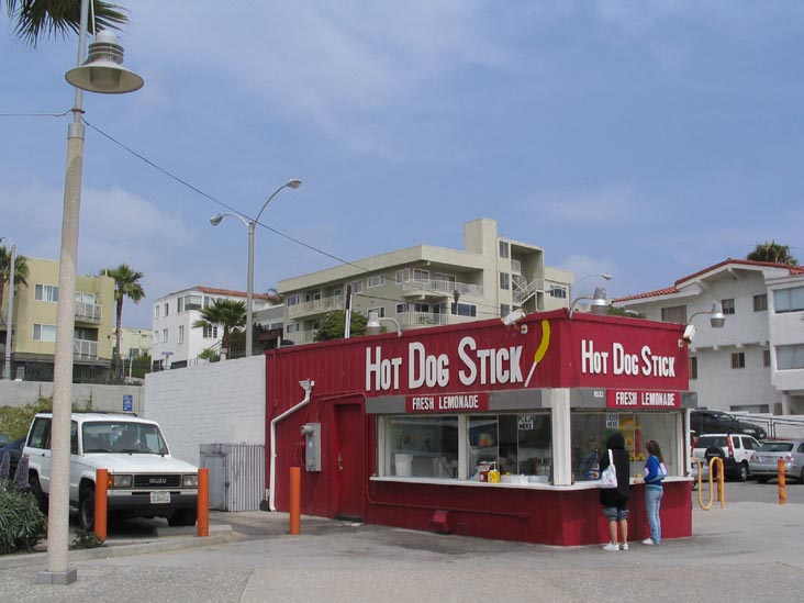 Hot Dog Stick, Santa Monica Pier, Santa Monica, California
