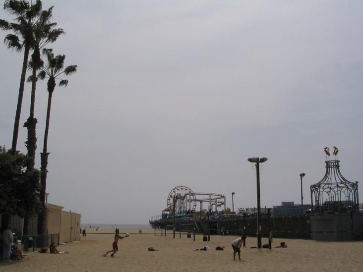 Beach, Santa Monica Pier, Santa Monica, California