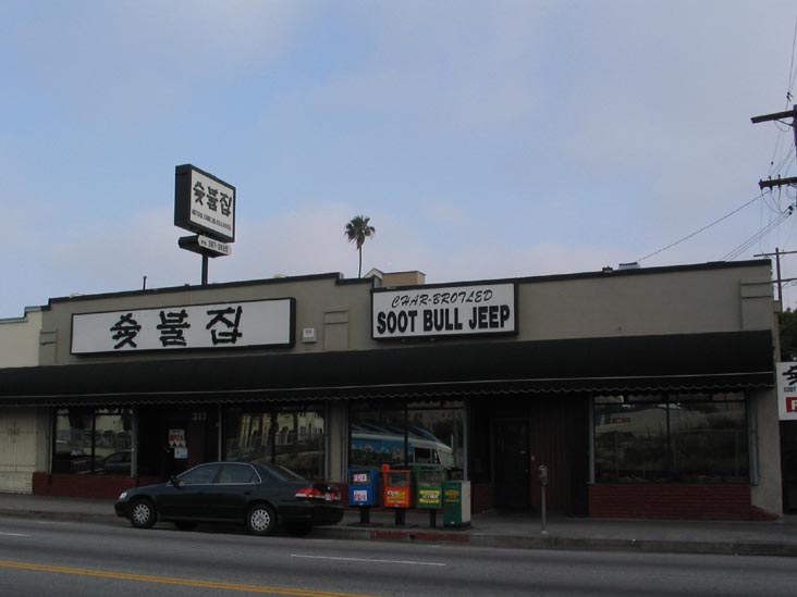 Soot Bull Jeep, 3136 West Eighth Street, Los Angeles, California