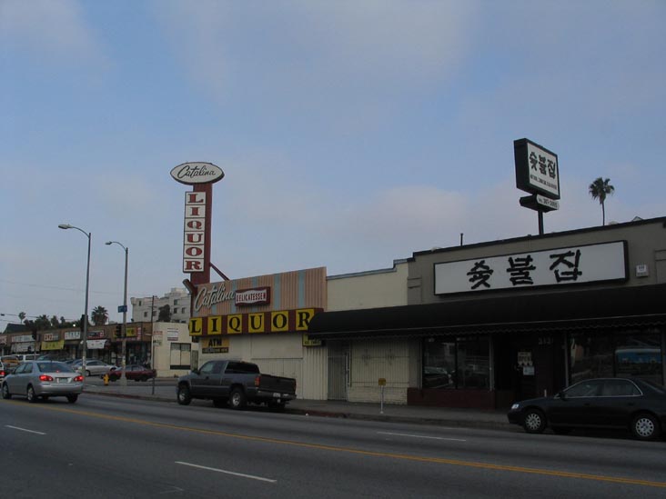 West Eighth Street and South Catalina Street, SW Corner, Los Angeles, California