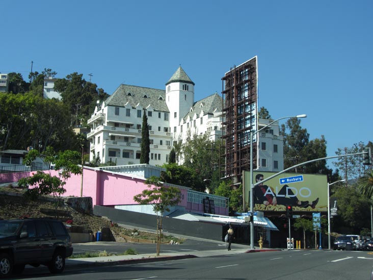 Sunset Boulevard at Roxbury Road, West Hollywood, California, May 20, 2012
