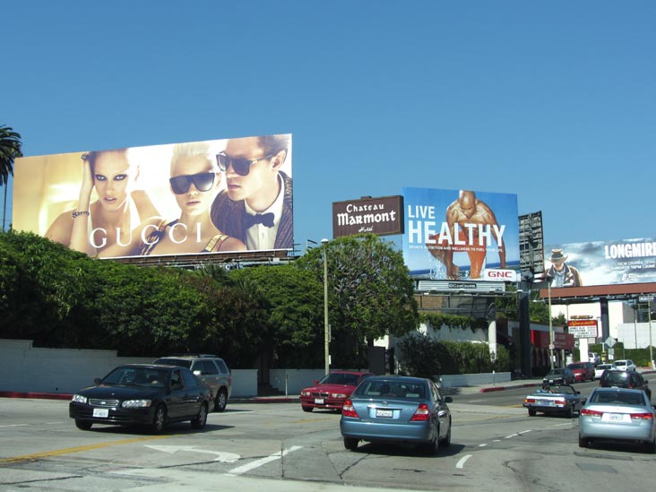 Sunset Boulevard Near Havenhurst Drive, Los Angeles, California, May 20, 2012