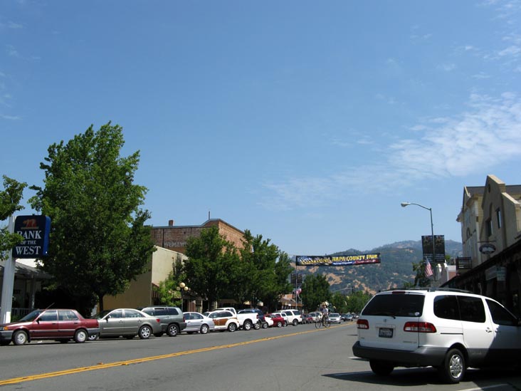 Lincoln Avenue, Calistoga, California