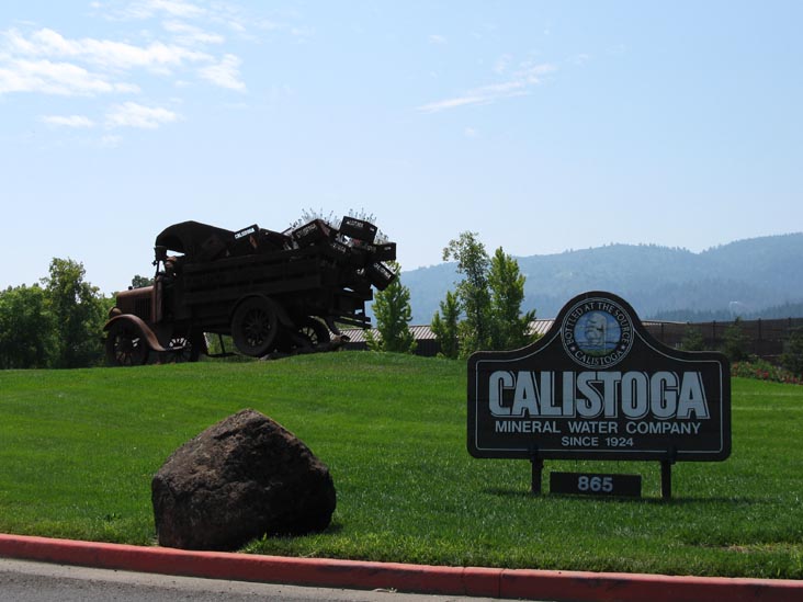 Calistoga Mineral Water Company, 865 Silverado Trail, Calistoga, California