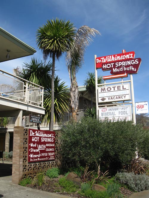 Dr. Wikinson's Hot Springs Resort, 1507 Lincoln Avenue, Calistoga, California, March 11, 2010