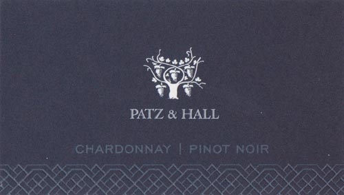 Business Card, Patz & Hall Salon, 851 Napa Valley Corporate Way, Suite A, Napa, California