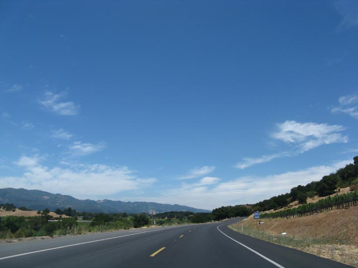 Silverado Trail Between Napa and Oakville, Napa County, California, 12:27 p.m.