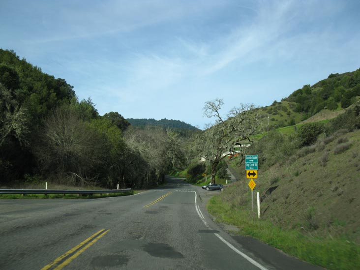 Oakville Grade and Dry Creek Road, Napa County, California