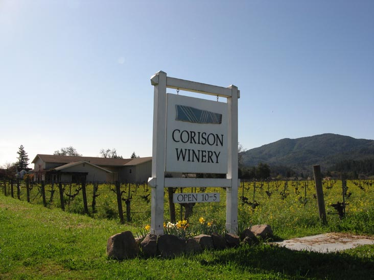 Corison Winery, 987 St. Helena Highway, St. Helena, California