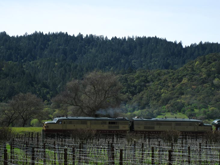 Napa Valley Wine Train From Brix, 7377 St. Helena Highway, Yountville, California