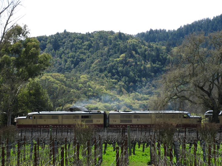 Napa Valley Wine Train From Brix, 7377 St. Helena Highway, Yountville, California