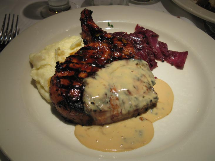 Famous Mongolian Pork Chop, Mustards Grill, 7399 St. Helena Highway, Yountville, California