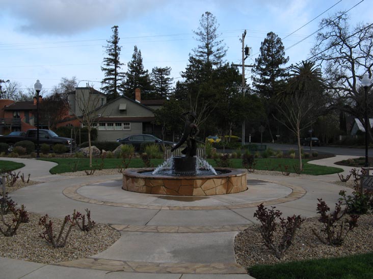 George C. Yount Monument, Van de Leur Park, Washington Street, Yountville, California