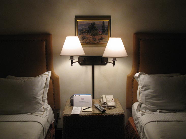 Room 213, Villagio Inn & Spa, 6481 Washington Street, Yountville, California, March 7, 2010