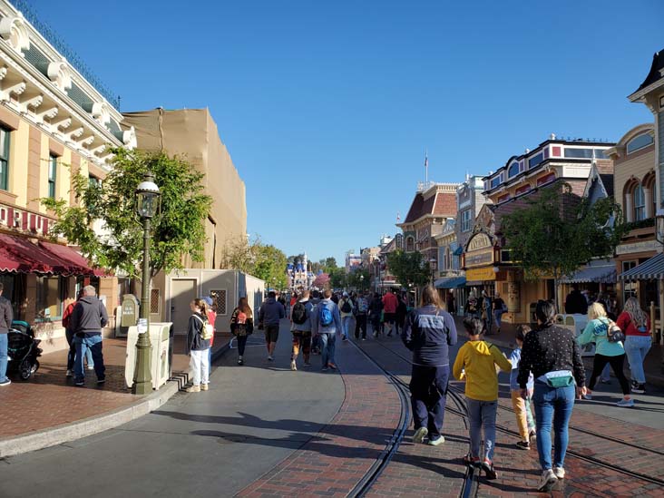 Main Street, U.S.A., Disneyland, Anaheim, California, February 25, 2022