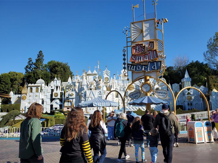 It's A Small World, Disneyland, Anaheim, California, February 25, 2022