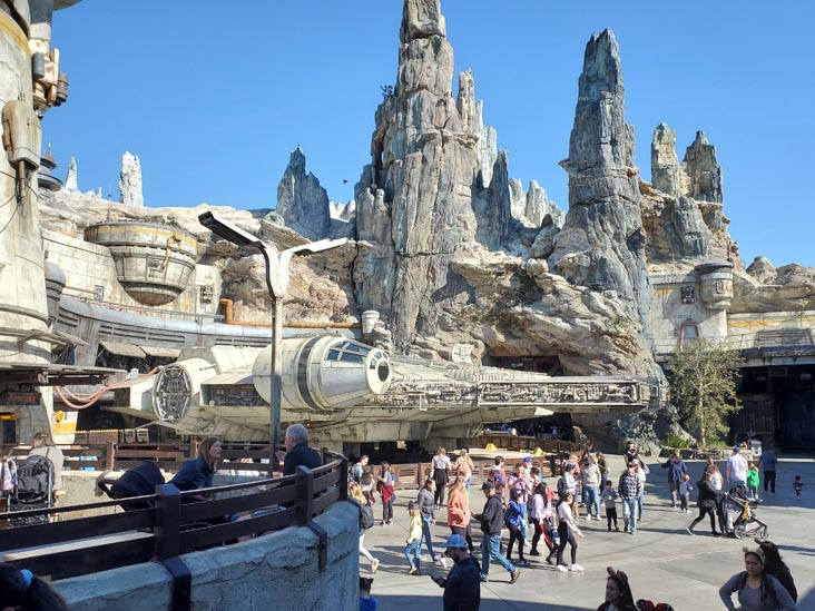Star Wars: Galaxy's Edge, Disneyland, Anaheim, California, February 25, 2022