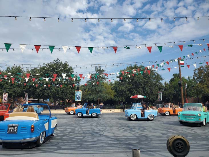 Luigi's Rollickin' Roadsters, Cars Land, Disney California Adventure, Anaheim, California, August 9, 2023