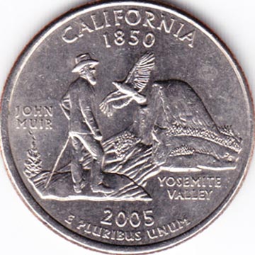 United States Mint 50 State Quarters Program California Quarter