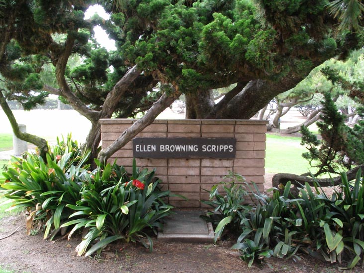 Park Sign, Ellen Browning Scripps Park, La Jolla, California