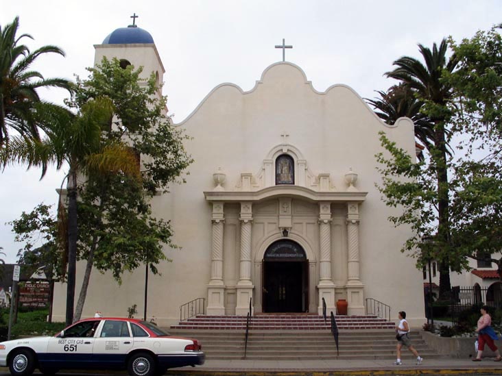 The Catholic Church of the Immaculate Conception, 2540 San Diego Avenue, Old Town, San Diego, California