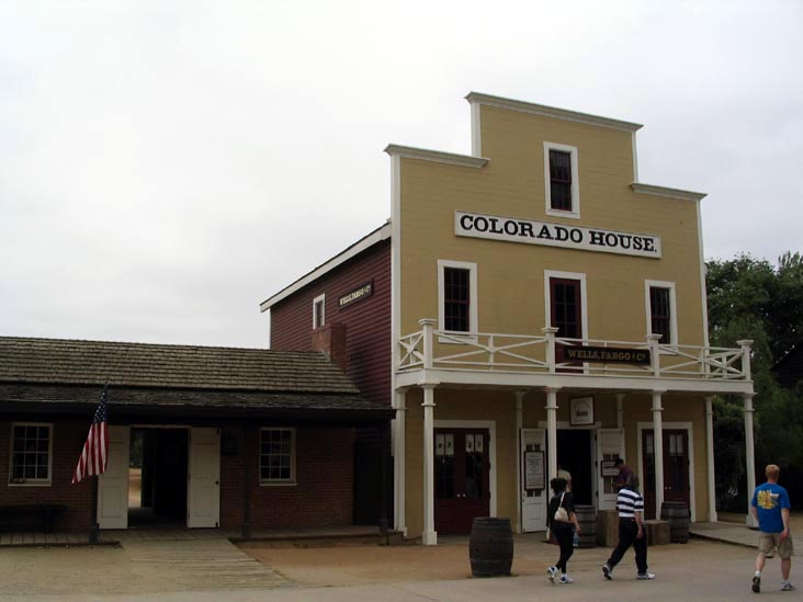 Colorado House, Old Town State Historic Park, San Diego, California