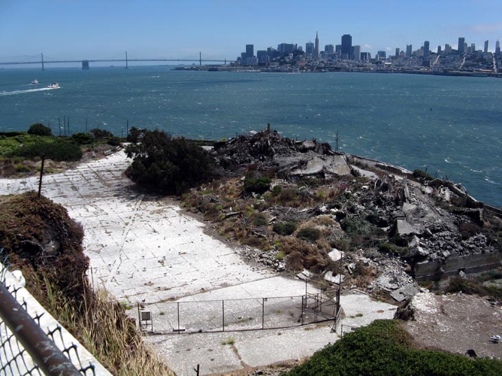 San Francisco Skyline From Alcatraz Island, San Francisco, California