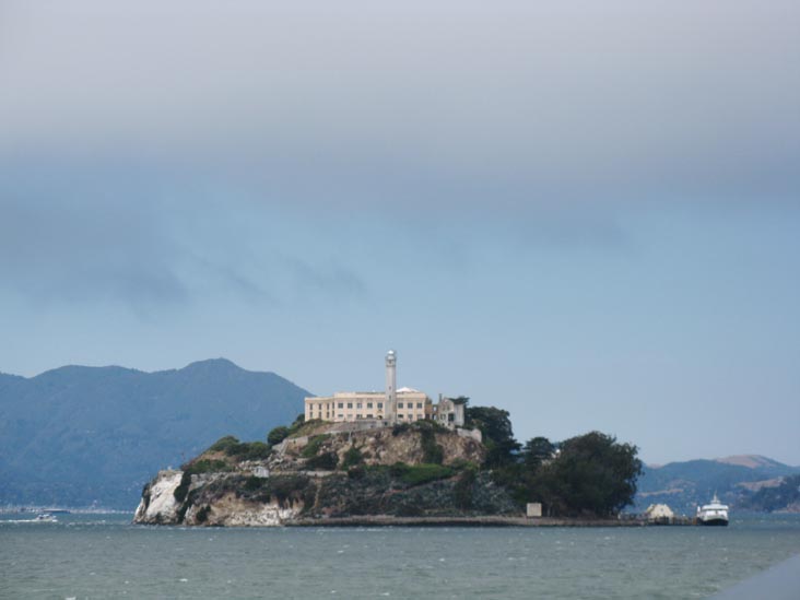 Alcatraz Island From Alcatraz Island Ferry, San Francisco, California