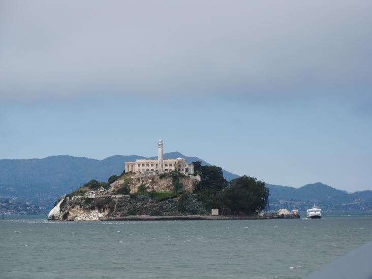 Alcatraz Island From Alcatraz Island Ferry, San Francisco, California