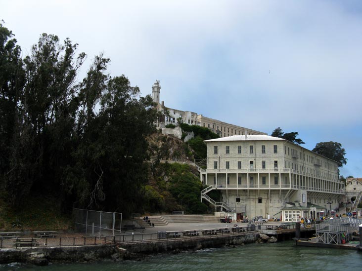 Ferry Dock From Alcatraz Island Ferry, San Francisco, California