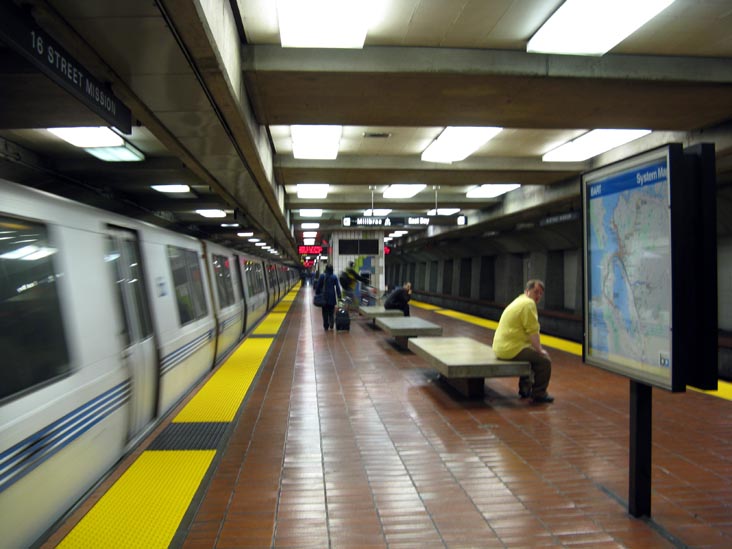 16th Street-Mission Street Station, Bay Area Rapid Transit (BART), San Francisco, California