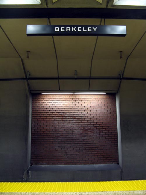 Downtown Berkeley Station, Bay Area Rapid Transit (BART), Berkeley, California