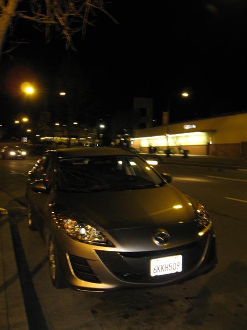 Rental Car, Shattuck Avenue, Berkeley, California, March 6, 2010