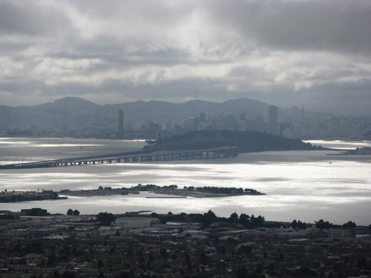 View Of San Francisco From Vista Lot, University of California-Berkeley, Berkeley, California