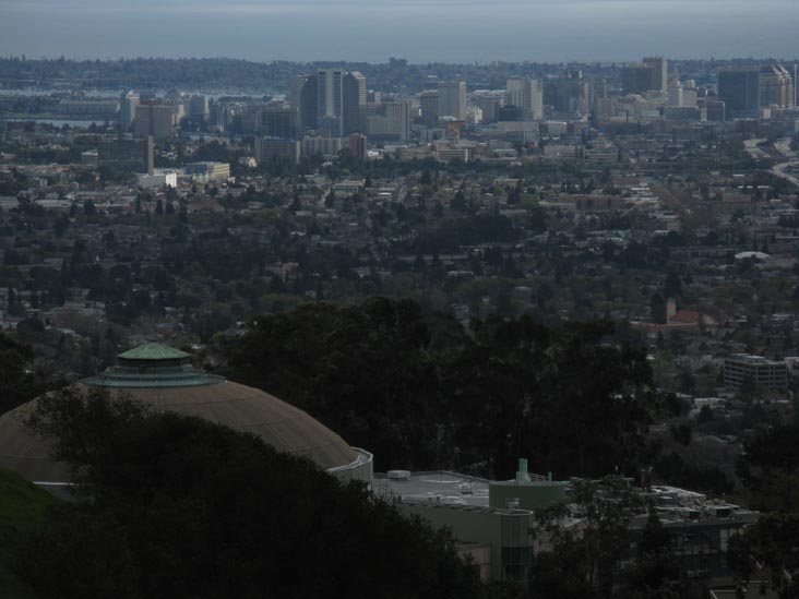 View Towards Oakland From Vista Lot, University of California-Berkeley, Berkeley, California