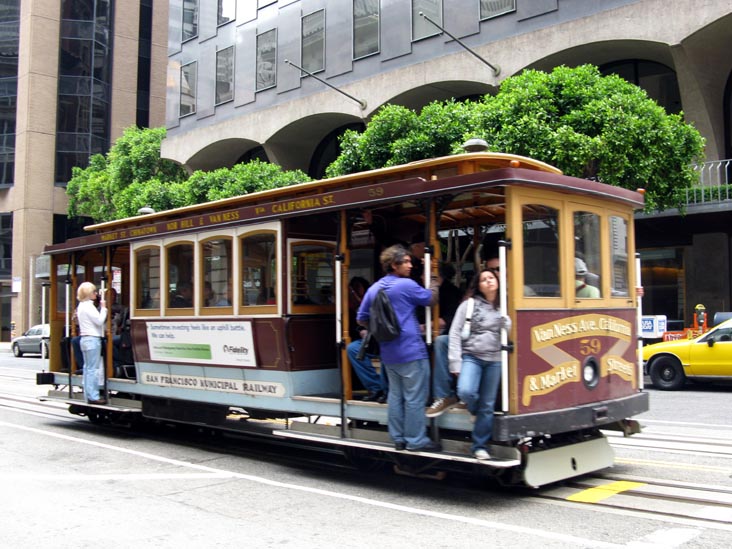 California Cable Car, San Francisco, California