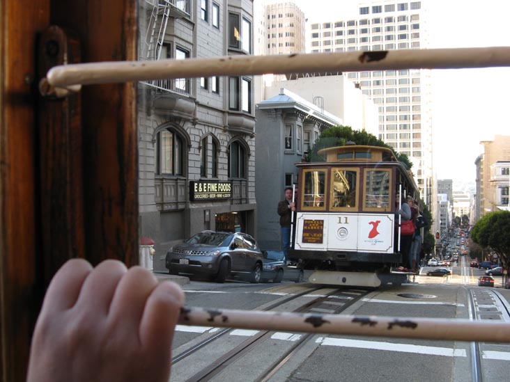 Powell Street From Powell-Hyde Cable Car, San Francisco, California