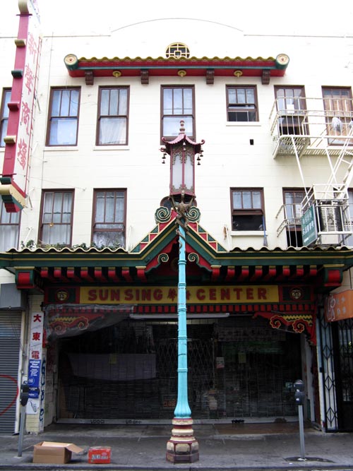 East Side of Grant Avenue Between Jackson Street and Pacific Avenue, Chinatown, San Francisco, California