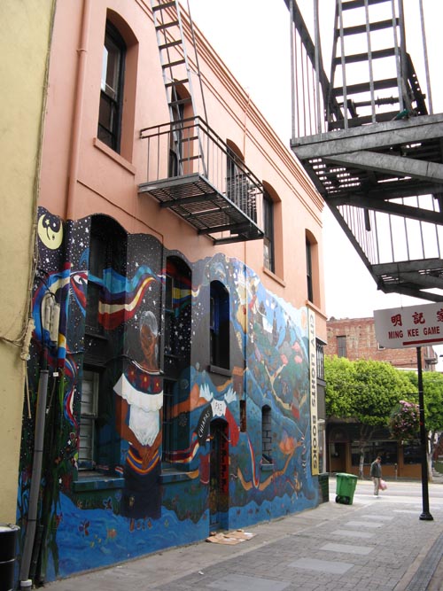 Jack Kerouac Alley, Chinatown, San Francisco, California