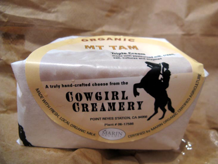 Mt. Tam Triple Cream Cheese From Cowgirl Creamery, Ferry Building, The Embarcadero, San Francisco, California