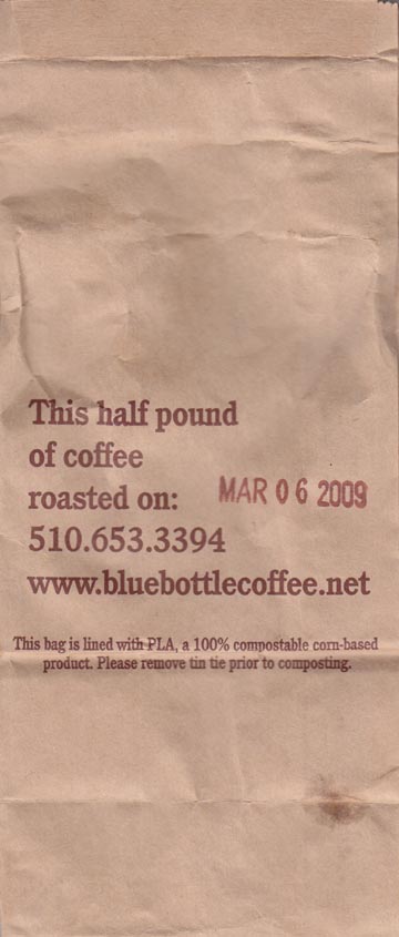 Blue Bottle Coffee Co. Giant Steps Coffee Bag
